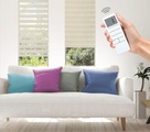 Elektrisches Rollo »Wood - SMART HOME«, Good Life, Lichtschutz, ohne Bohren
