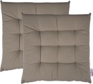 home24 Sitzkissen T-Dove in ecrue 40x40cm