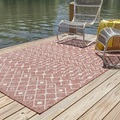 Myflair Möbel & Accessoires Teppich »Outdoor Crosses«, rechteckig, 4 mm Höhe, In- und Outdoor geeignet, ideal im Wohnzimmer & Schlafzimmer