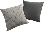Adam Elements - ADAM - Kissenbezug Indian Cortezada 40 cm x 40 cm, Beige/Schwarz