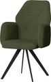 Premium collection by Home affaire Armlehnstuhl »Madison«, 1 St., Strukturstoff-Struktur 2, Mit verschiedenen Gestellen erhältlich