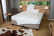 Beco Microfaserbettdecke »Bettdecke Royal Soft Duo, Bettdecke in 135x200 und 155x220 erhältlich«, leicht, Füllung Polyester, (1 St.), Stiftung Warentest-Testsieger Duo-Steppbett 135x200, warm
