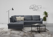 INOSIGN Ecksofa »Palm Beach«, Federkern, mit Sitztiefenverstellung, wahlweise mit Bettfunktion, Bettkasten und Armteilverstellung