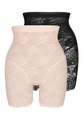 Sassa Miederhose, (Packung, 2 St.), mit Spitzeneinsatz