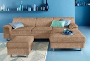 INOSIGN Ecksofa, wahlweise mit Bettfunktion