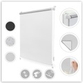 LICHTBLICK ORIGINAL, Seitenzugrollo »Verdunkelungsrollo Thermo-Rollo Klemmfix ohne Bohren mit Seitenverspannung Sichtschutz Hitzeschutzrollo«, LICHTBLICK ORIGINAL, verdunkelnd, verspannt, Verdunklungsrollo mit Klemmträger und Silberbeschichtung blickdicht - für Fenst
