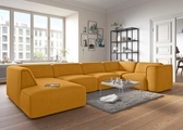 COUCH? Wohnlandschaft »Fettes Polster«, Modulsofa Set, Module einzeln für individuelle Zusammenstellung s. 