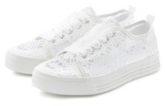 LASCANA Sneaker, mit modischer Spitze und leichter Plateausohle