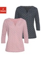 LASCANA 3/4-Arm-Shirt