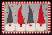 Fussmatte, »Weihnachtswichtel«, Hanse Home, rechteckig, Höhe 7 mm, maschinell getuftet