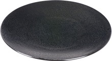 Lambert Servierplatte »Kaori«, (Set, 2 tlg.), Ø 34,5 cm, handgefertigt, schwarz-metallic