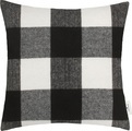 TOM TAILOR Kissenhülle »Big Check«, (1 St.), im modernen Salt & Pepper Look