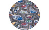 HANSE Home Kinderteppich »Spielteppich Kinder«, rechteckig, 6,5 mm Höhe, Robust Strassen Spielunterlage, Kurzflor, Kinderzimmer, Auto, Strapazierfähig, Pflegeleicht