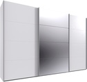 Wimex Kleiderschrank »Mugano, Made in Germany, Lieferung bis in Deine Etage und Stellort«, (wähle Deine Ausstattung: Basic oder Premium!), 3 Schwebetüren, grosse Grössen, mit oder ohne Spiegel, Metallgriffe