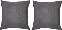 Home Basics Dekokissen »BIG JOHN«, (2 St.), mit Füllung und Reissverschluss