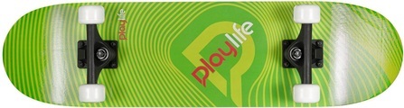 Playlife Skateboard »Illusion Green«