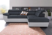 COTTA Ecksofa, inklusive Kopfteilverstellung, wahlweise mit Bettfunktion + Bettkasten