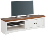 HOME AFFAIRE, Home affaire Lowboard »Athen«, aus massivem Kiefernholz, mit schönen Metallgriffen, Breite 160 cm