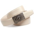 Anthoni Crown 3, 4 cm Automatik Damengürtel in Beige