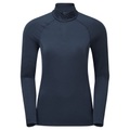 Montane F Dart Xt Zip Neck, Damen, blau