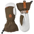Hestra Army Leather Patrol Gauntlet Fäustlinge oliv 2021 10 Wintersport Handschuhe