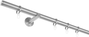 mydeco, mydeco Gardinenstange »Match-Function«, 1 läufig-läufig, Fixmass