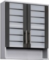 Hängeschrank, Schildmeyer, »Nikosia«, Breite 60 cm mit Glastüren