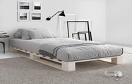 Home affaire Palettenbett »Alasco«, Jugendbett, aus massiver Kiefer