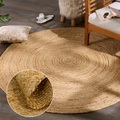 Myflair Möbel & Accessoires Teppich »Lola«, rund, meliert, Jute, handgewebt, auch als Läufer & in rund erhältlich