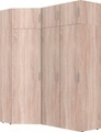 Wimex Schranksystem »Münster«, (Spar-Set, 6tlg: Eckschrank+ 2 Schränke 50cm breit+ 3 Aufsatzmodule), Mehrzweckschrank