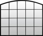 Pfister - Dekospiegel NOVELLA - Metall - schwarz - 90/2/76 cm