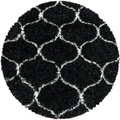 Ayyildiz Teppiche Hochflor-Teppich »SALSA 3201«, rund, 50 mm Höhe