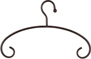 Ambiente Haus Kleiderbügel »Kleiderbügel aus eisen - antikbraun«, (1 tlg.)
