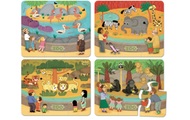 Vilac Holzpuzzle Zootiere 4 Stk.