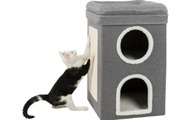 Trixie - Kratzbaum Cat Tower Saul, Grau