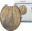 SCHÜTTE WC-Sitz »Solid Wood«, mit Absenkautomatik
