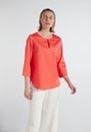 ETERNA DREIVIERTELARM BLUSE MODERN CLASSIC SATINBINDUNG PINK UNIFARBEN