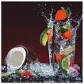 Artland Küchenrückwand »Frischer Fruchtcocktail«