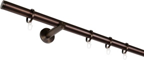 mydeco, mydeco Gardinenstange »Match-Function«, 1 läufig-läufig, Fixmass