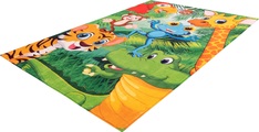 Obsession Kinderteppich »My Juno 471«, rechteckig, 10 mm Höhe, Spielteppich, Motiv Tiere, Kinderzimmer