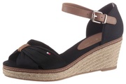 Tommy Hilfiger Damen Hohe Sandalette Schwarz