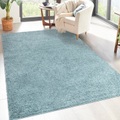Carpet City Hochflor-Teppich »City Shaggy«, rechteckig, 30 mm Höhe, Teppich Einfarbig Uni, besonders flauschig-weich, ideal für Wohnzimmer & Schlafzimmer