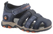 LUMBERJACK Sandale, mit Klettverschluss