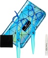 OLIVIA GARDEN Haarschere »PowerCut Rainbow Blue 6,25 Zoll«, (Set, 2 tlg.), Haarschere und Modellierschere