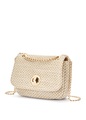 Vivance Umhängetasche, Handtasche in sommerlichem Material-Mix VEGAN