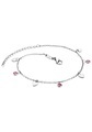 Julie Julsen Fusskette mit Anhänger »ANKLET, HEARTS, JJAC29215G, JJAC29215S«