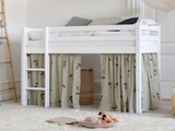Hoppekids, Hoppekids Spielbett »ECO Dream«, Massivholz, wahlweise in 2 Grössen und 4 Farben, Matratze wählbar