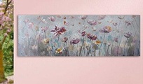 GILDE Leinwandbild »Blütenwiese«