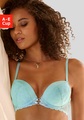 LASCANA Push-up-BH, mit sexy Bänderoptik vorn, Dessous