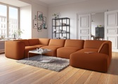 COUCH? Wohnlandschaft »Fettes Polster«, Modulsofa Set, Module einzeln für individuelle Zusammenstellung s. 